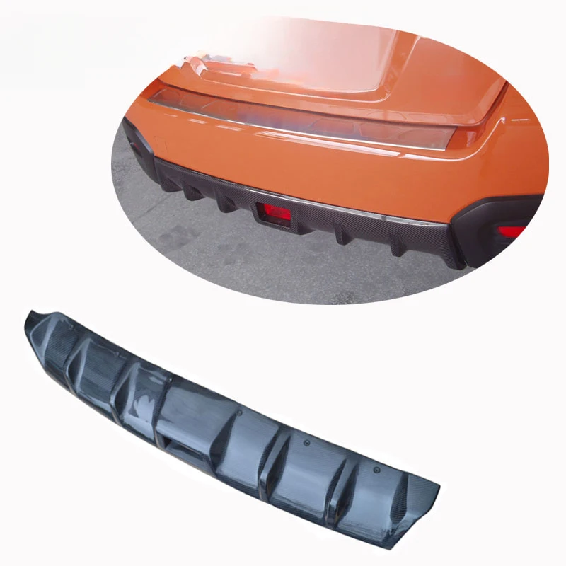 Durable Carbon Fiber Rear Lip Kit for Mid-Size Sedan 2010 Off-Road Lightweight Exterior Upgrade