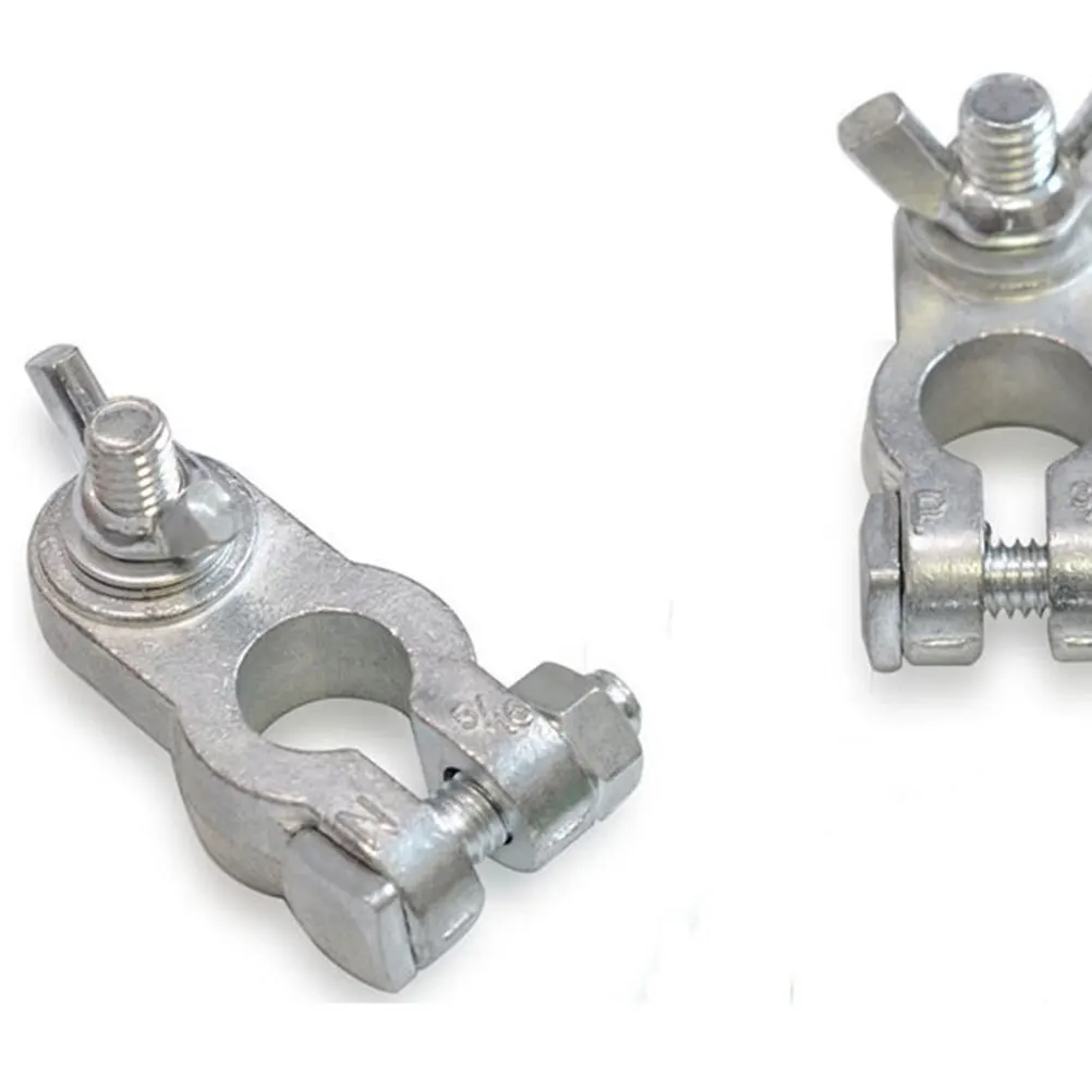 Abrazadera de Terminal de coche, conector de latón duradero para reemplazo de camión, resistente a la corrosión, fácil instalación