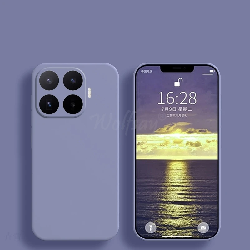 Für Xiaomi 17T Pro Hülle Flüssiges Silikon Einfache Gummiabdeckung Xiaomi 17T Pro Cover TPU Sturzsichere Schutzhülle Xiaomi 17T Pro Case