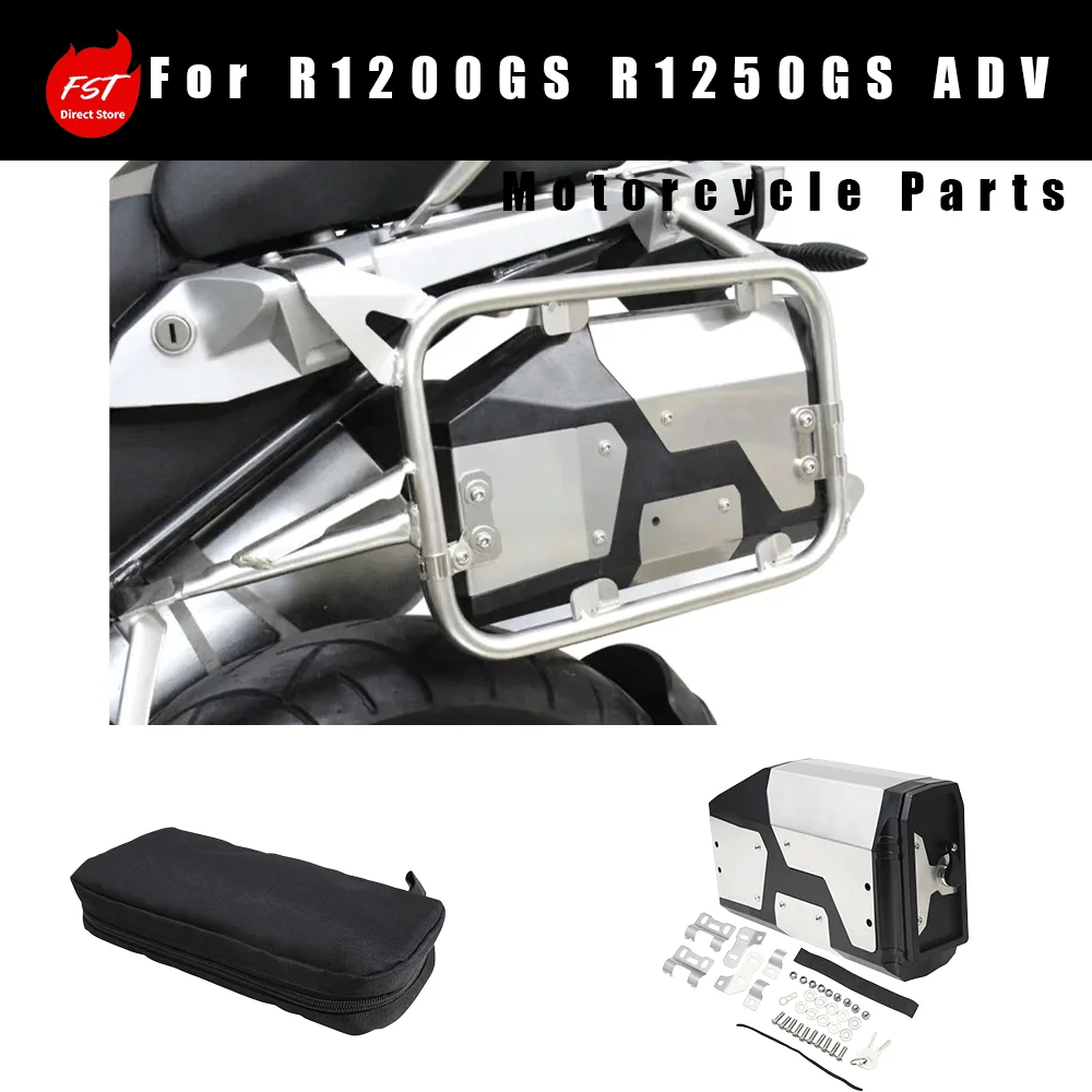 Side Cases / Tool Storage Boxes Fit For  R1200GS R1250GS ADV