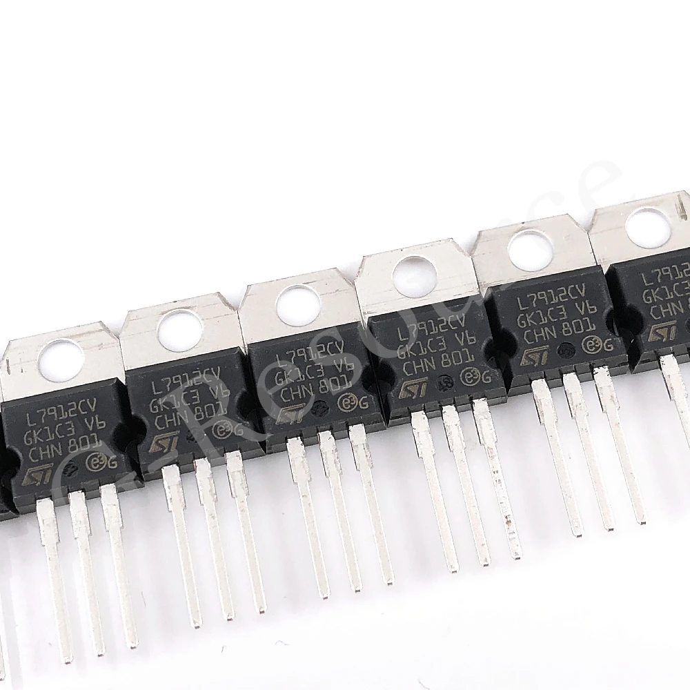 (10 قطعة) L7912CV L7912 TO-220 12 فولت 1.5A منظم جهد ثلاثي الأطراف #1