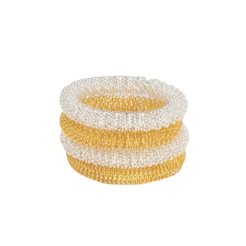 حلقة تدليك معدنية للاسترخاء على المعصم ، مدلك المعصم ، سوار الوخز بالإبر ، أداة الرعاية الصحية للرجال والنساء #6