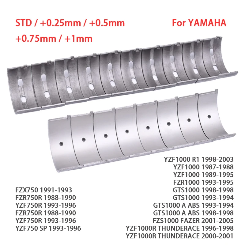 STD 36/34mm Connecting Rod Crankshaft Bearing for YAMAHA YZF1000 R1 R THUNDERACE FZS1000 FZR1000 GTS1000 A ABS YZF FZX 750 RX-1