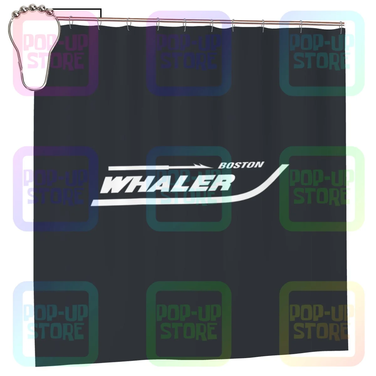 Boston Whaler Active Fishing Boating Many Options Shower Curtain Bathroom Curtain Spa Waterproof Mildew Proof