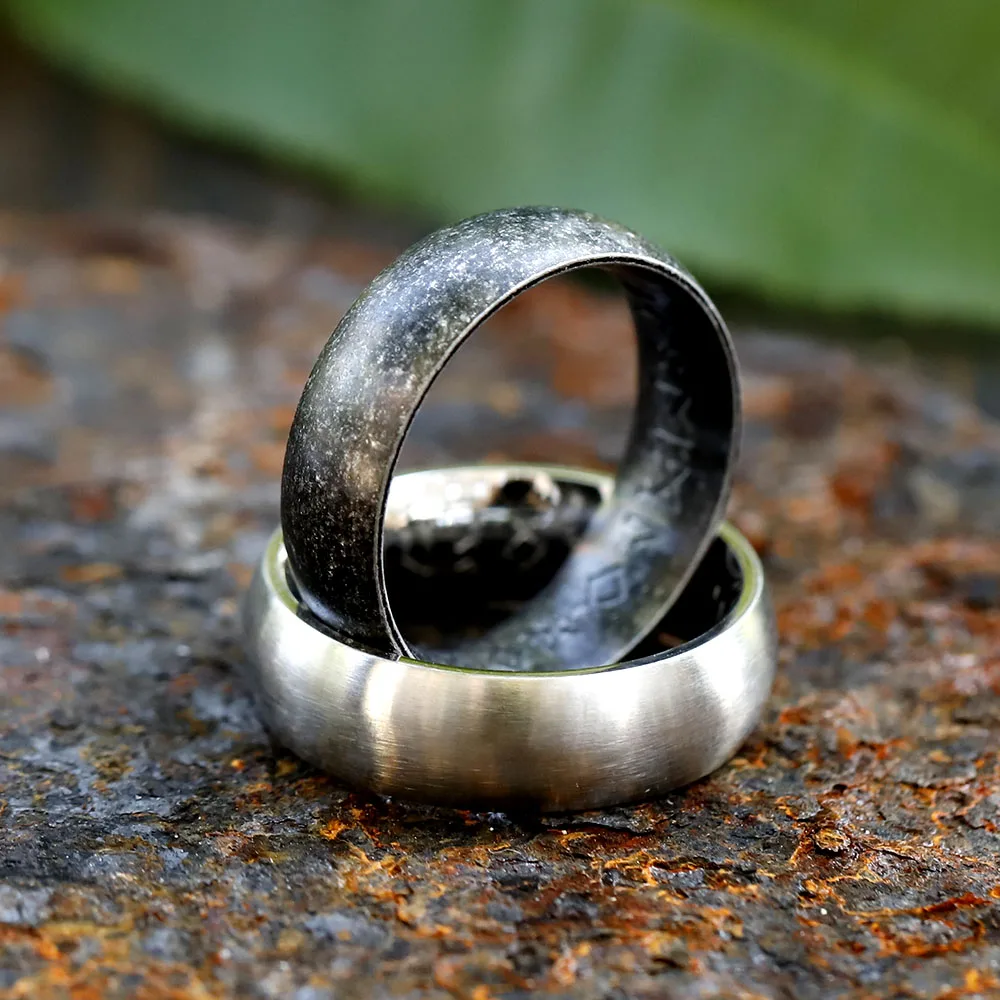 2024 New 316L Stainless Steel Viking Rotating chain rune Ring For Men Fashion retro Amulet fashion Jewelry Gift free shipping