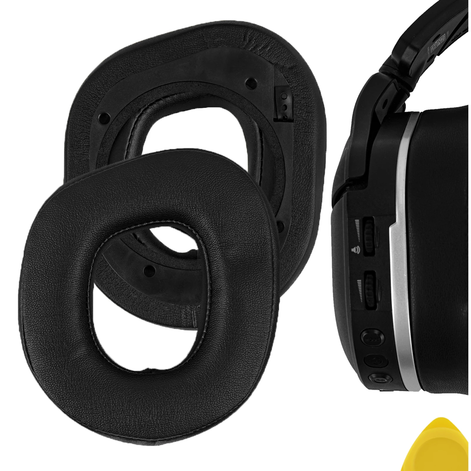 Geekria Earpads Replacement for Turtle Beach Stealth 700 Gen 2 Stealth 700 Gen 2 MAX Headphones, Headset Ear Covers Repair Parts