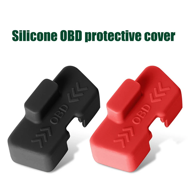 

Защитная оболочка для автомобильного OBD-интерфейса, силиконовая пыленепроницаемая капсула OBD, обновление аксессуаров для интерьера автомобиля