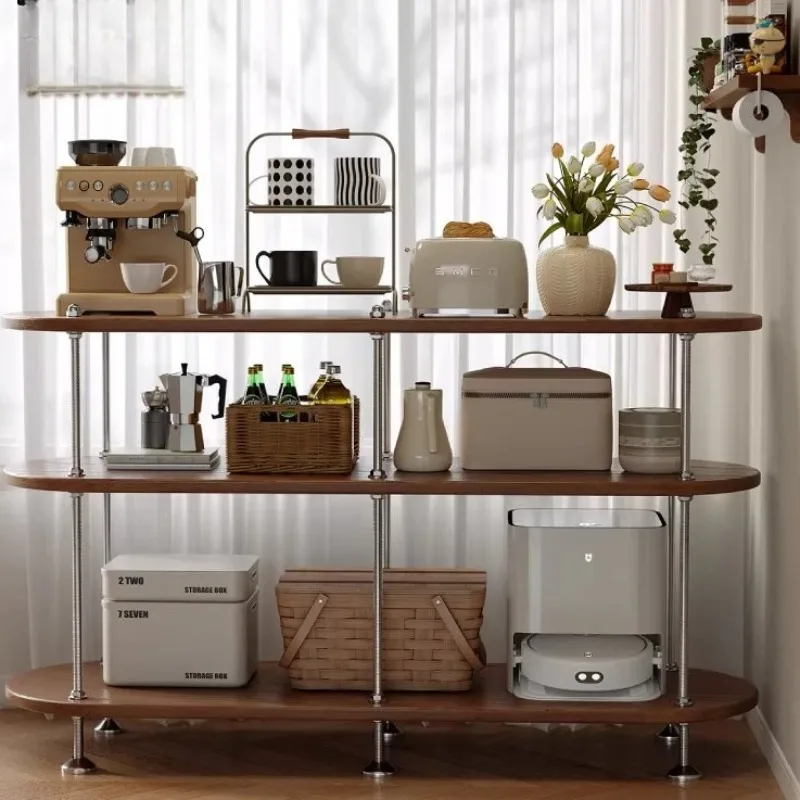 Steel Shelves Adjustable Space Saving Kitchen Bathroom Storage Rack Shelf Organizer Multiuse Wall Mounted Heavy Duty Stainless