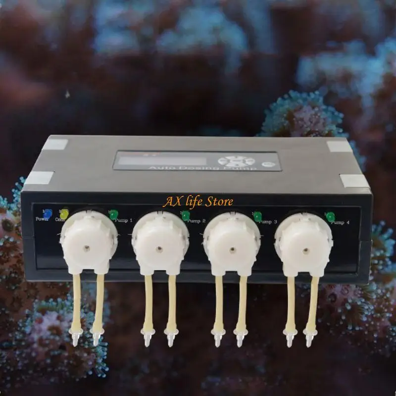 

J2HA Coral Feeder Multi-head Automatic Peristaltic Aquarium Auto Timing Added Dosing Cylinder