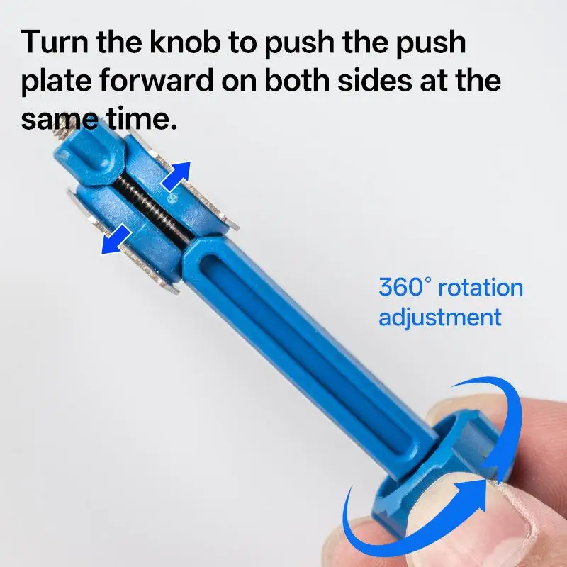 

Durable Steel Brake Caliper Piston Extension 360° Rotatable Bike Oil Disc Piston Reset Hydraulic Bicycle Brake Pad Spreader Tool