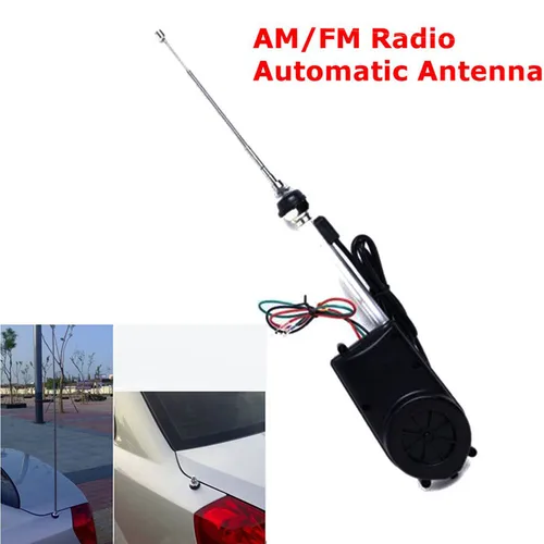 Imagen 2 del producto Antena telescópica para coche, señal eléctrica, control remoto de radio automático, elevación, accesorios de antena automática