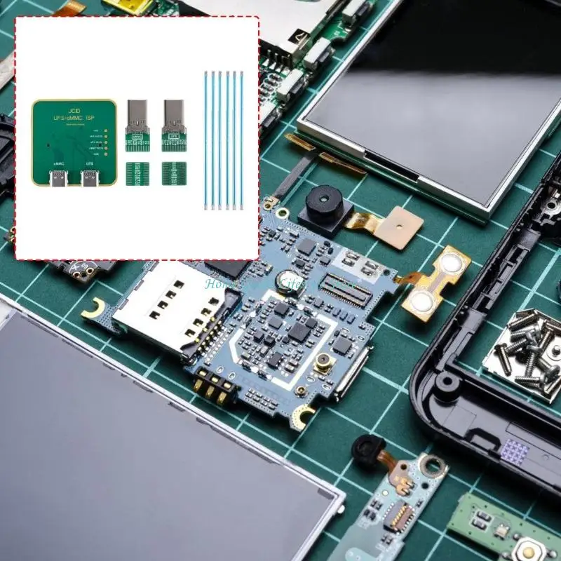 E74E Quick Connection Module U70 UFS Programmer For HDD Programming Data Recover