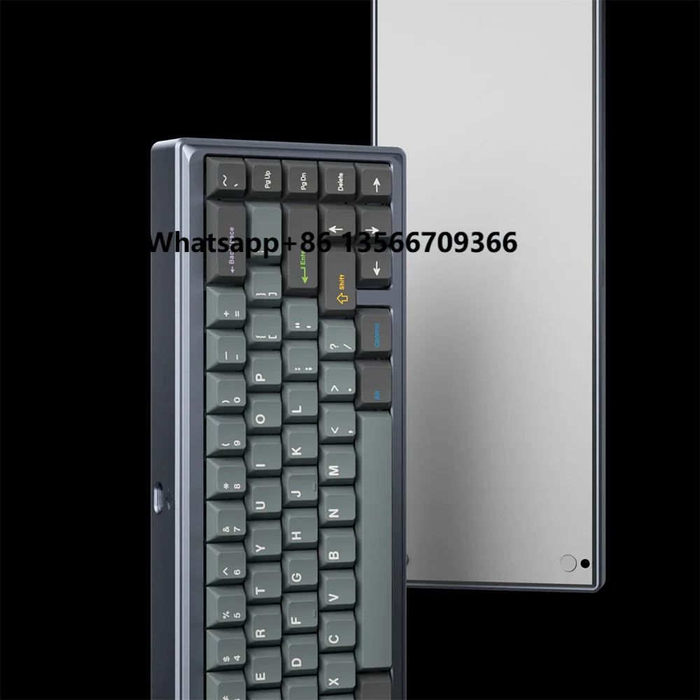 

Metal Wireless Pc 65% Ergonomic Keyboard Gaming Custom Keyboard Kit Rgb Keyboard