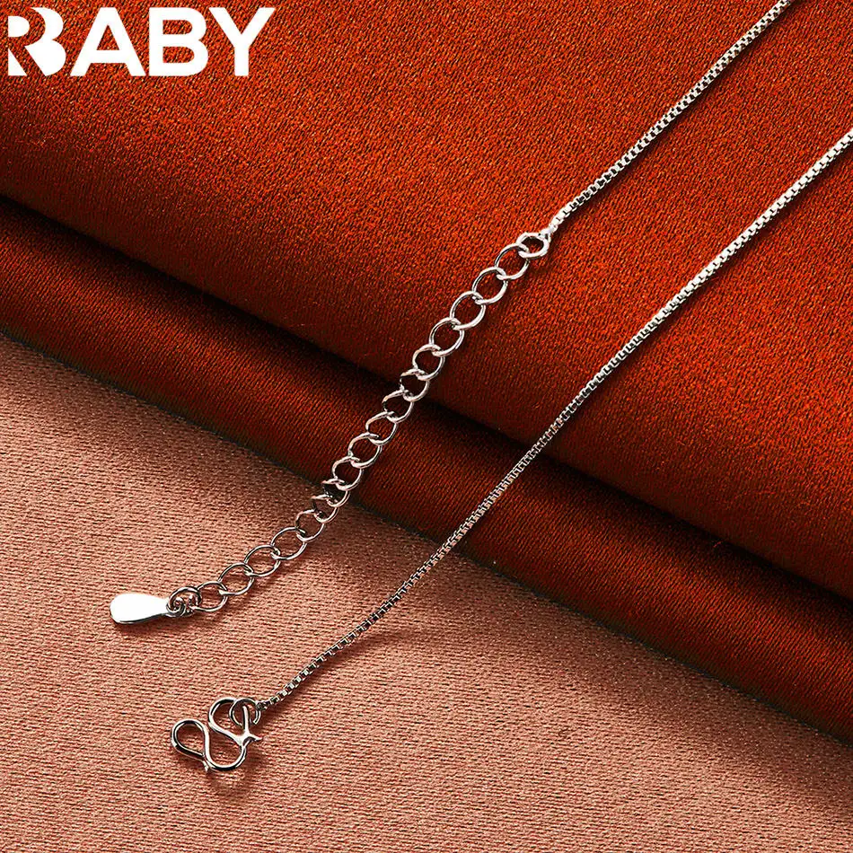 

URBABY 925 Sterling Silver Simple Thin Necklace For Women Creativity Gifts Street All-match Party And Daily Wear