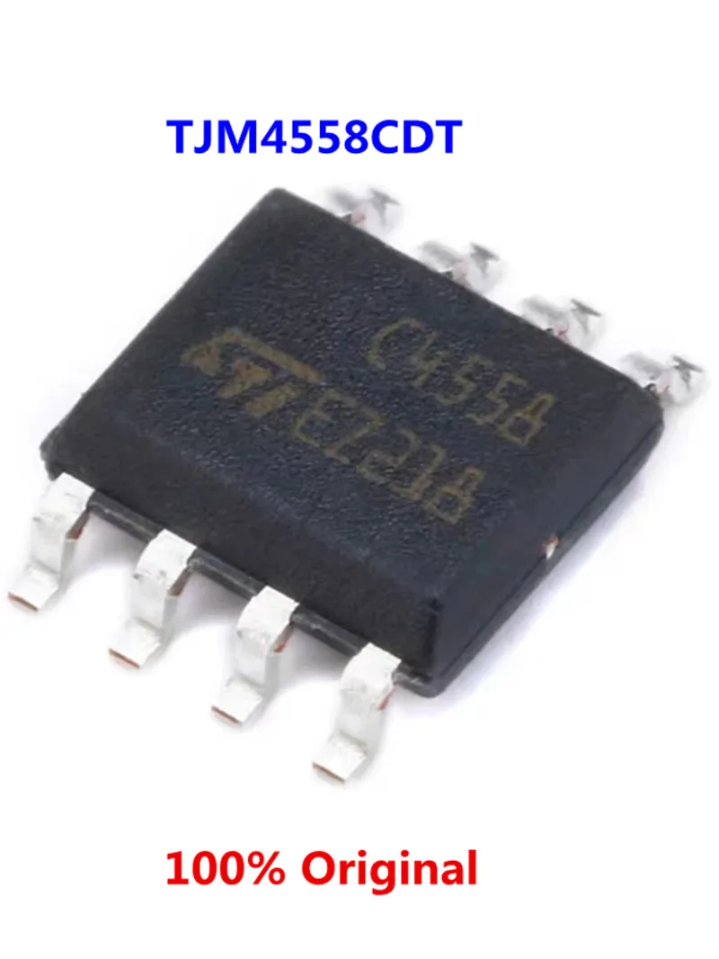 10Pcs 100% New UA741CDT 741C TJM4558CDT C4558 MC4558IDT 4558I MC4558CDT 4558C LM2904YDT 2904Y SOP-8