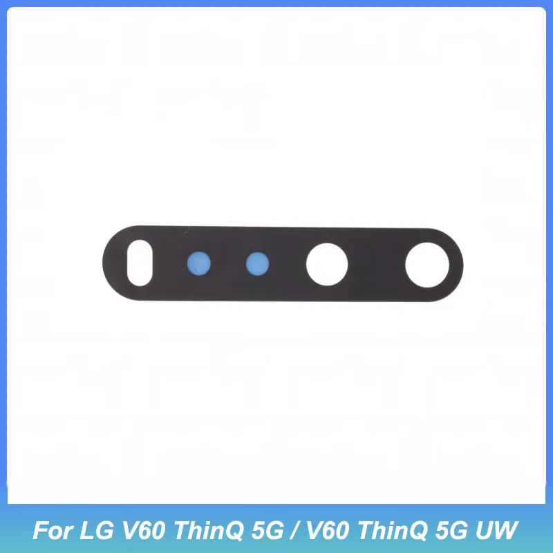 10PCS Back Rear camera Lens for LG V60 ThinQ 5G / V60 ThinQ 5G UW Camera Lens Replace Spare Parts