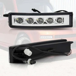 MOVOTOR 2PCS Clear Lens Front Bumper Running LED Fog Light For Scion XB 2003-2007