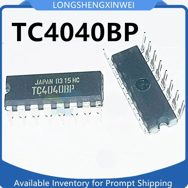 1PCS TC4040BP TC4020BP TC4030BP TC4050BP TC4040 Package DIP16 Original  Inline Counter/divider Chip IC