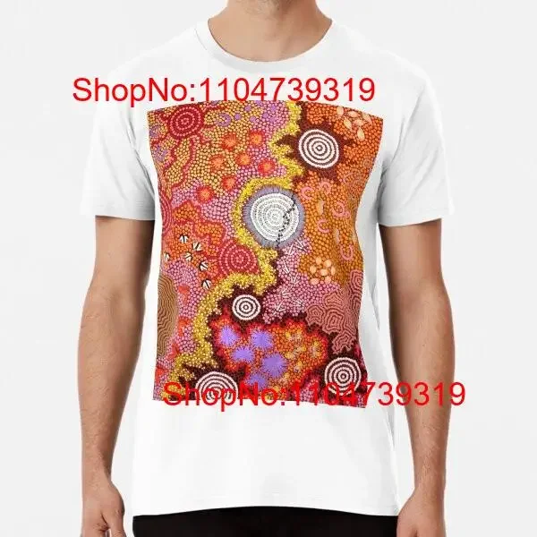 

Австралийское абригеновское искусство от S до 5XL Сделано в Австралии, США, футболка, винтажный стираный дышащий топ для повседневной носки, модная графика