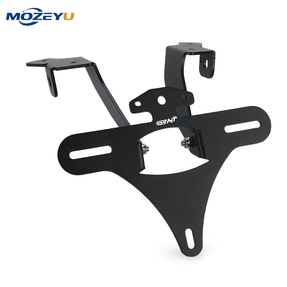For CFMOTO 450MT IBEX 450 License Plate Holder Fender Eliminator Tail Frame LED Light Motorcycle 450MT 800MT-X 2024 - 2026 2027 4
