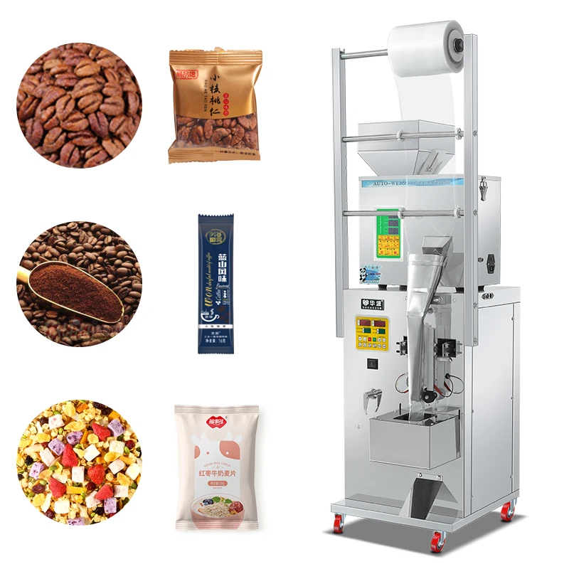 Auto Multi Function Granulated Food Packaging Machinery Beef Jerky Packaging Machines for Small Business