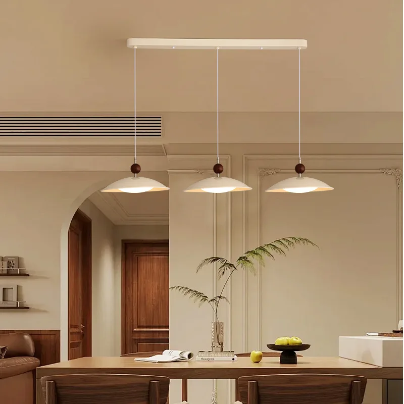UFO-shaped Swing Arm Restaurant Three-head Chandelier Grand Bar Counter Designer Minimalist Style Study Pendant Light