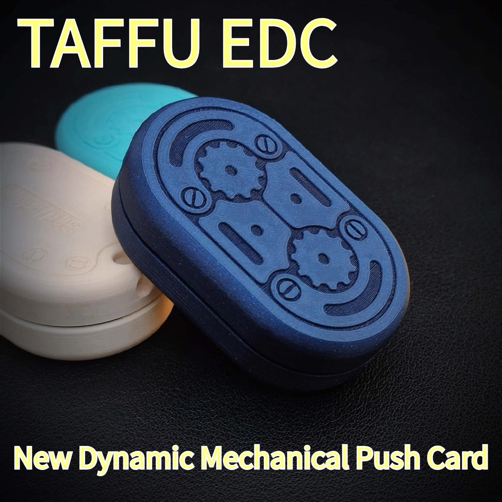 

Taffu EDC новая динамическая 3D-печатная механическая вращающаяся плотная сегментная карта с прямым нажатием, декомпрессионная игрушка
