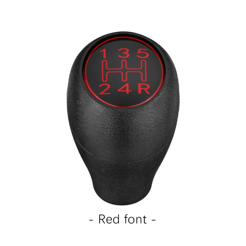 For Peugeot 504 505 205 309 GTI CTI 5 Speed Gear Shift Knob Lever Fit Shifter Handle Stick Silver Red Green