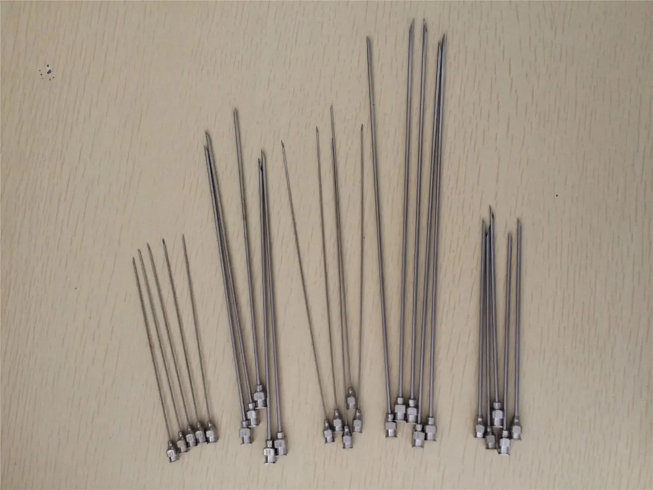 Agulha de Seringa de Agulha Dispensadora Experiência Laboratório Agulha Ponta Afiada od 80 mm Longo 25g a 13g 0.5 mm a 2.5 mm od Pcs Aço Inoxidável