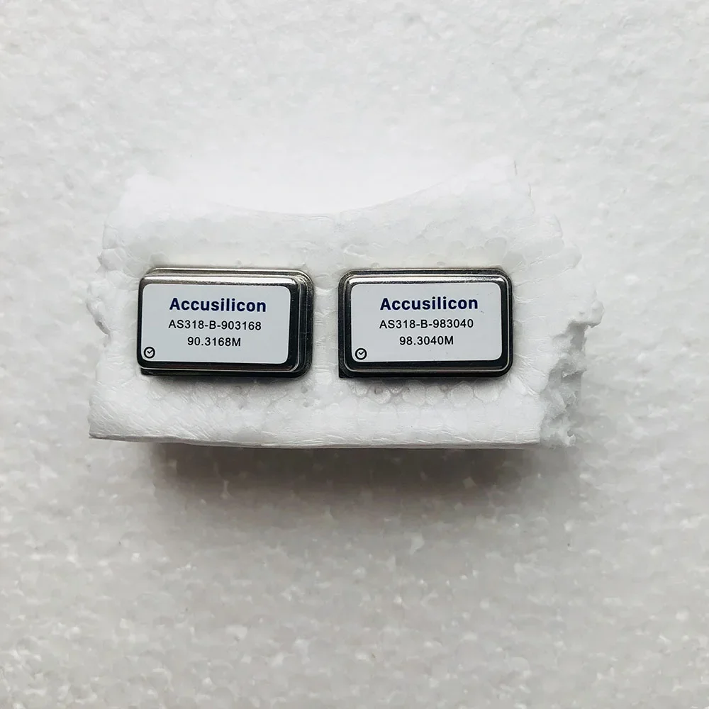 DAC 헤드폰 앰프 용 1PCS AS318-B-903168 /AS318-B-983040 Accusilicon 오리지널 크리스탈 발진기