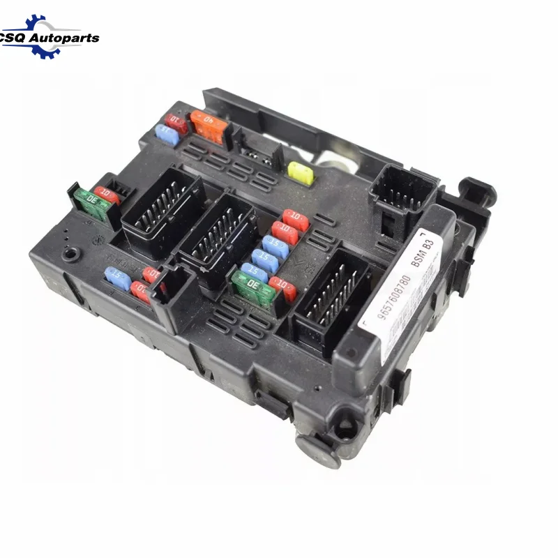 9650664180 BSM B2 Fuse Box Assembly for Peugeot 307 406 807 206 Citroen C3 C5 C8 Xsara 1999-2012 9657608880 6500Y1