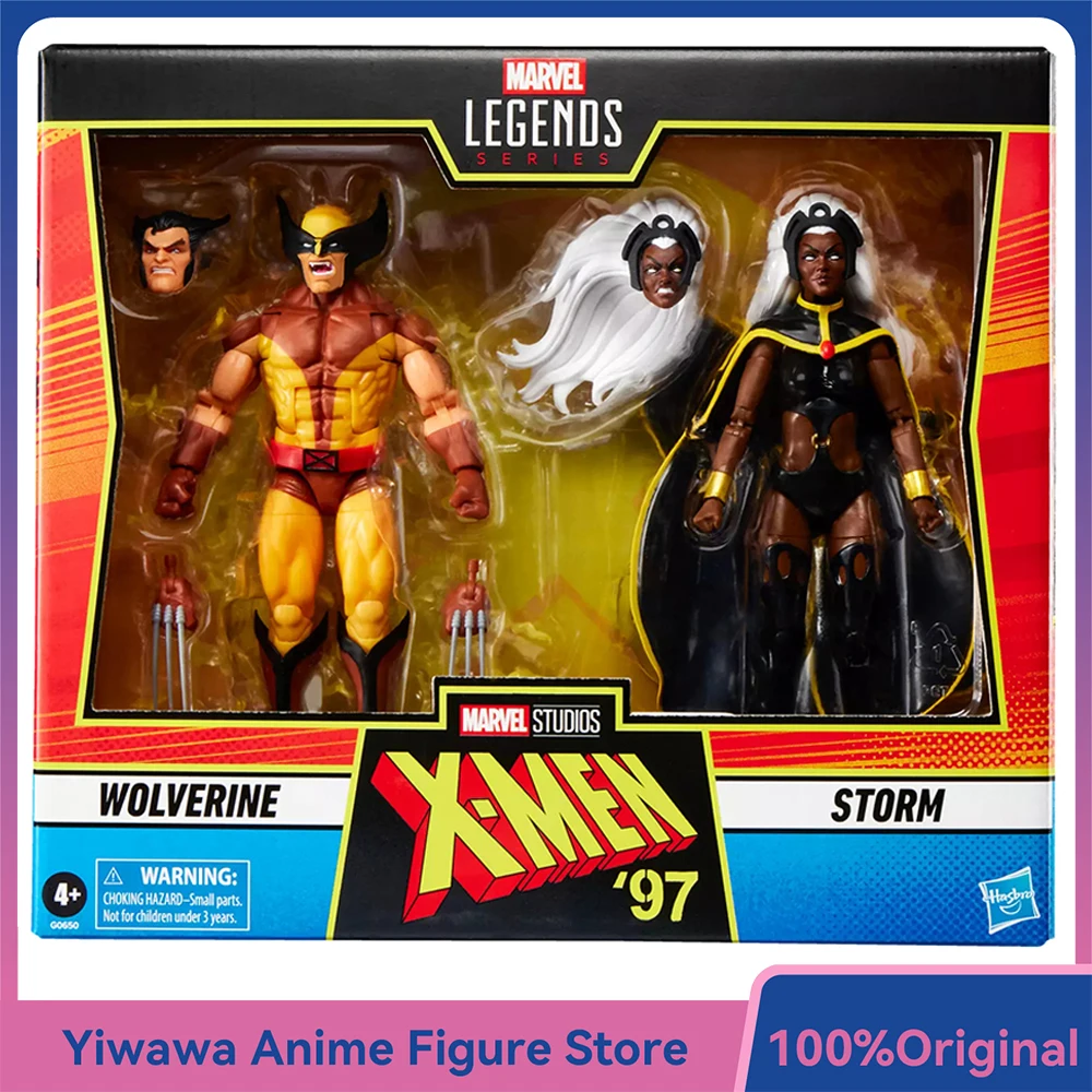 

[В наличии] НОВАЯ серия Hasbro Marvel Legends Росомаха и буря (X-Men '97) 15 см, красивая экшн-фигурка в стиле комиксов, модель игрушки