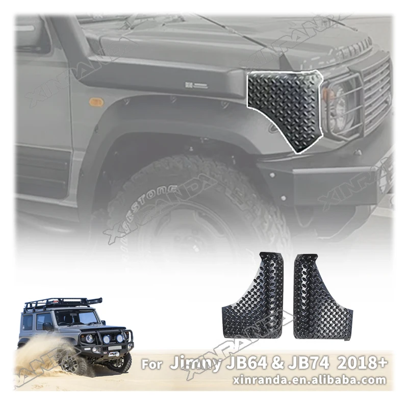 

4PCS Car Front Rear Fender Tailgate Angle Wrap Decoration Guard Cover Trim Sticker For Suzuki Jimny JB6 JB74 JC74 3 Doors 5 Door