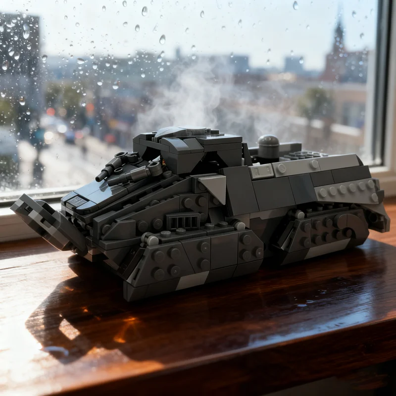 

420pcs MOC Imperial Riot Tank ANDOR Alternate Model Star Battle Building Blocks Construction Christmas Gifts Toys Creative Idea
