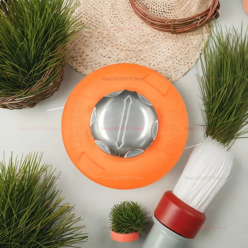 정원 장비용 자동 잔디 트리머 헤드 브러시 커터 범용 스트링 트리머 교체용 설치 간편 내구성