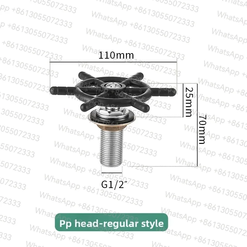 Suitable for bar counter cup washers, sink high-pressure cup rinsers, and PP nozzle accessories for cleaning