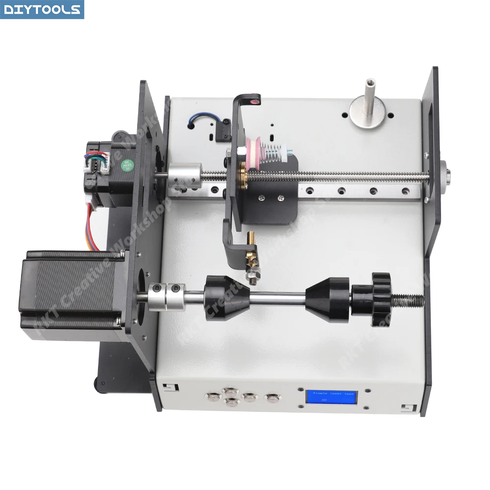 Automatic CNC Wire Winding Machine Closed Loop Stepper Motor Auto Wire Arranger Coil Winder 0.01mm Precision for Enameled Copper