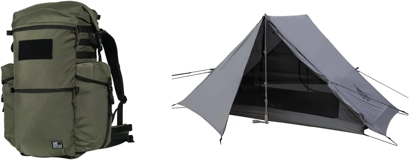 Mochila ROCKET SELVAGEM, Tenda Mochila, 45L