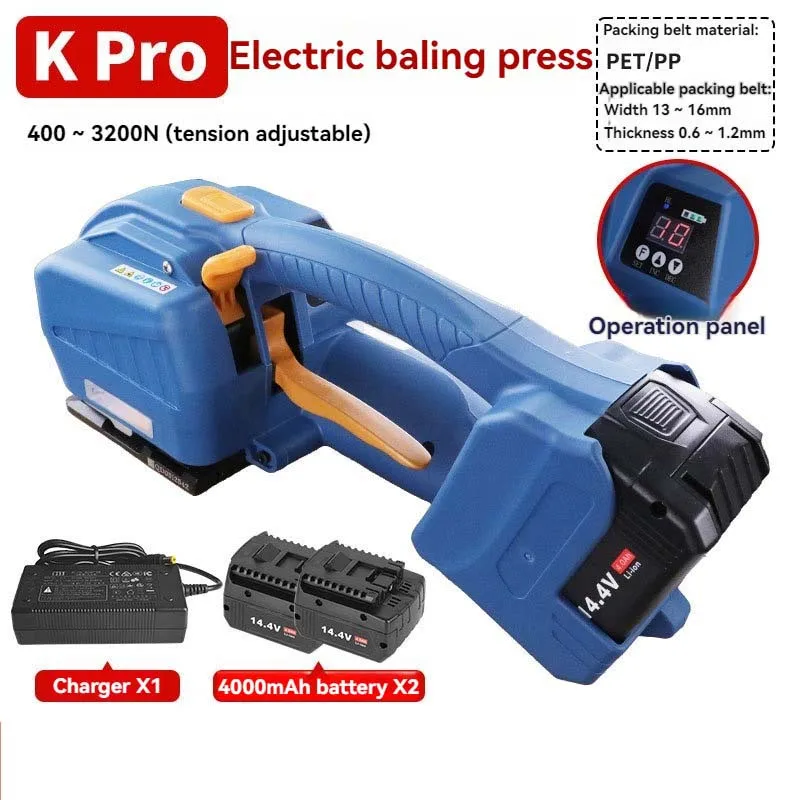 Reggiatrice portatile Reggiatrice automatica con batteria al litio Piccola tenditore portatile Macchina hot melt