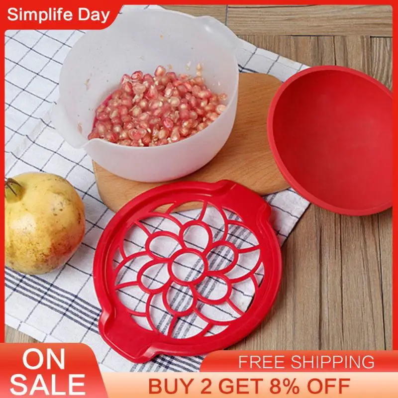 Home Kitchen Fruit And Vegetable Tool Convenient Innovative No Mess Pomegranate Peeling Safety Pomegranate Peeling Bowl Durable