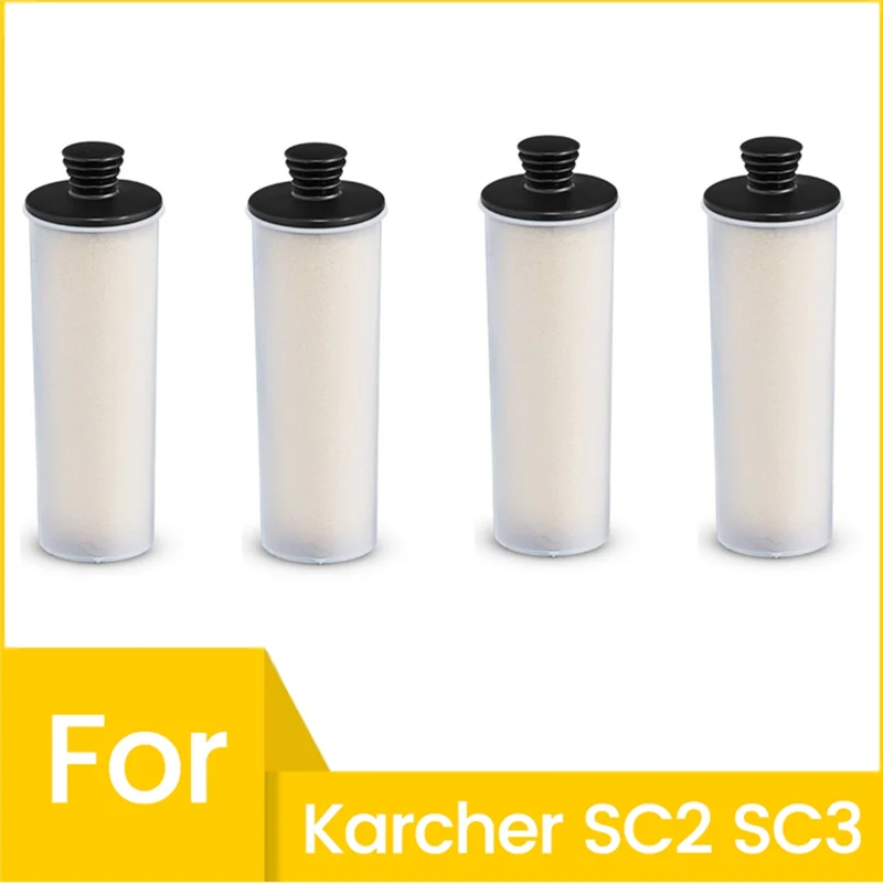 SANQ 4 قطعة فلتر إزالة الترسبات للمياه النظيفة لخرطوشة إزالة الترسبات لتنظيف البخار Karcher SC2 SC3