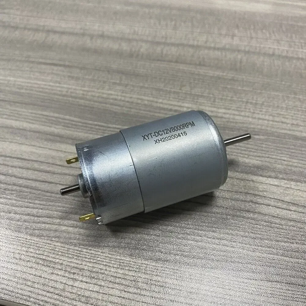 Micro 36mm RS-555 550 Electric Motor Dual Double 3.17mm Shaft DC 6V-12V 8000RPM Mini Engine DIY Model Toy Hobby view 2