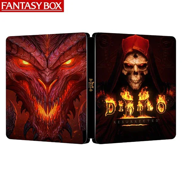 

Diablo II Resurrected Limited Edition Steelcase FantasyBox (Customization,Steel case,Game CD not included)