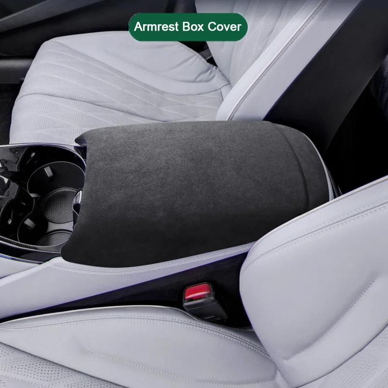 For BYD Seal u EV Dmi 2022 2023 2024 Suede Interior Accessories Car Center Console Gear Shift Panel Trim Cover Air Outlet Frame