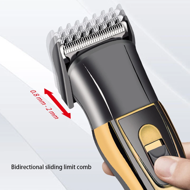 Geemy-595 Hair Trimmer For Men Beard Trimer Professional Hair Clipper Electr Razor Hair Cutting Machine Haircut Electr Shaver