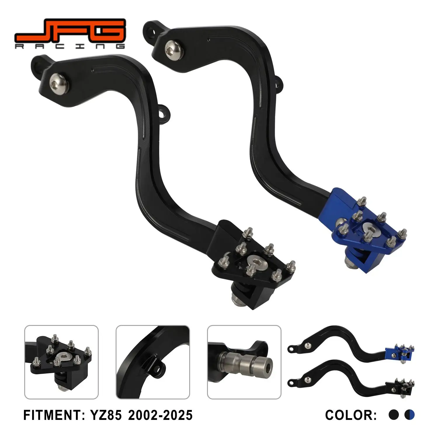 

For Yamaha YZ85 2002-2025 Motorcycle Foot Brake Lever Shift Shifter Pedal Foot Pegs Footrest Motorcycle Accessorie Dirt Pit Bike