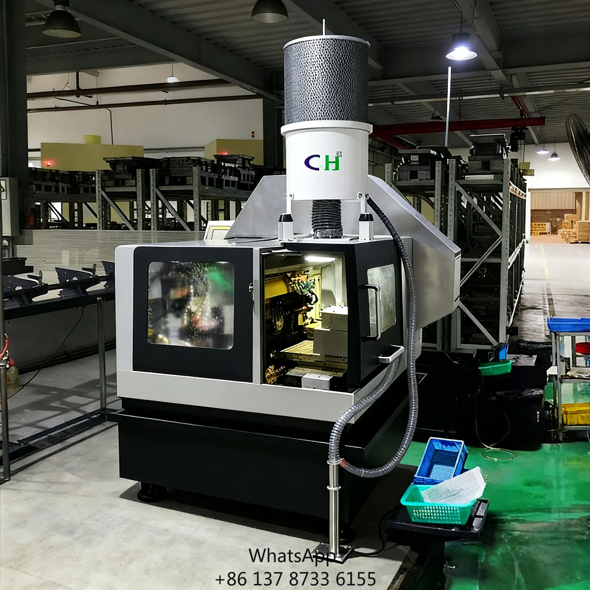 Chungho New Stainless Steel Centrifugal HEPA Filter Oil Mist Collector 99% Efficiency Panel Filter Construction Enhanced