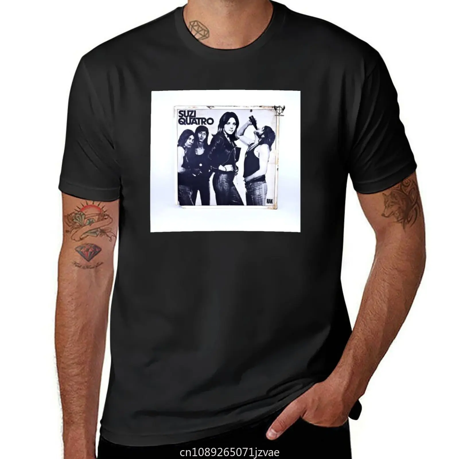 suzi quatro and friends T-Shirt hippie clothes shirts graphic tees tshirts for men