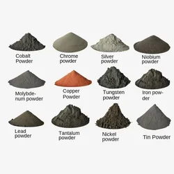 27 Styles of Metal Powder, Real Elements of The Periodic Table