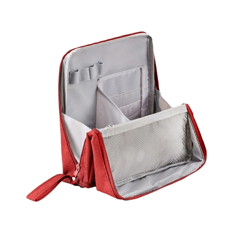 2026 New Standing Makeup Bag Travel Cosmetic Bag Large Capacity Toiletry Bag Wash Bag Stationery Skincare Storage Bag